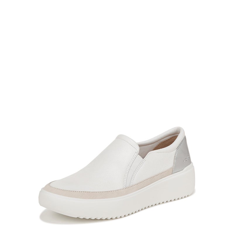 Vionic Womens Kearny Sneaker White Leather 10 M - Image 1