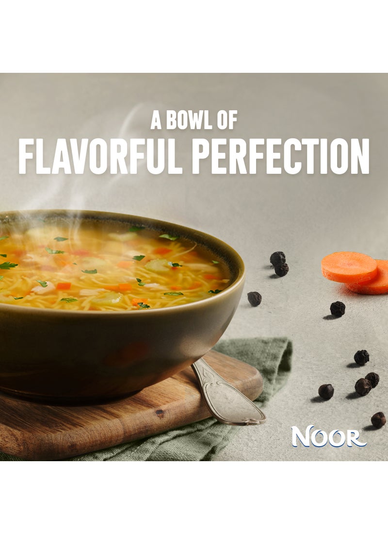 Noor شوربة نودلز الدجاج الفورية - Image 5