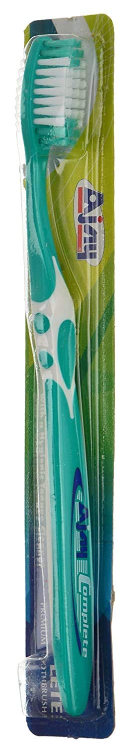 Ajay Plastic Complete Manual Toothbrush (Medium) - Set of 12 - Image 4