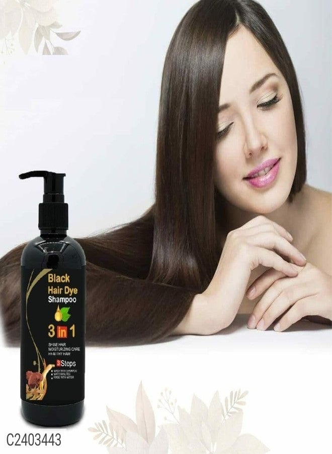 COMYTRICKS 3 in 1 Hair Dye Instant Black Hair Shampoo for Women & Men|Organic Shampoo Herbal 3 in 1 Hair Dye Instant Black Hair Shampoo for Women & Men (Pack of 1) - Image 5