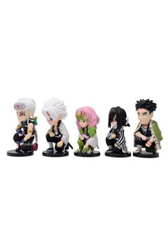 Trunkin Trunkin | Demon Slayer Hashira Set of 9 Action Figures | Rengoku Shinobu Tengen Giyu Mitsuri Gyomei Sanemi Muichiro Anime Figures | Toys Collectibles  - Image 3
