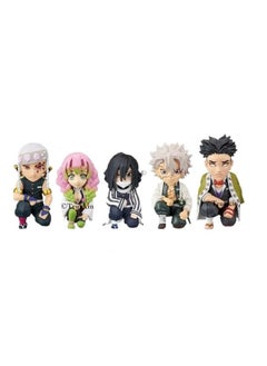 Trunkin Trunkin | Demon Slayer Hashira Set of 9 Action Figures | Rengoku Shinobu Tengen Giyu Mitsuri Gyomei Sanemi Muichiro Anime Figures | Toys Collectibles  - Image 5