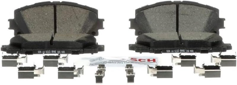 BOSCH BE1184AH Blue Ceramic Disc Brake Pad Set with Hardware - Front - Image 1