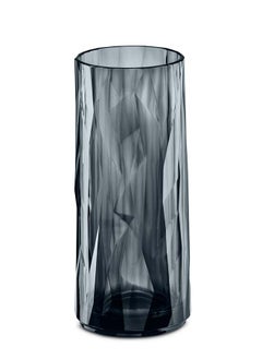 Koziol Koziol Long Drink Glass Transparent Grey Club No 3 290ml, Polycarbonate (Pack of 4) 