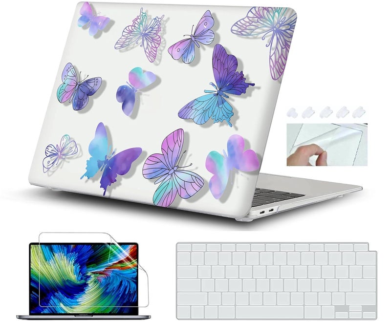 GIOIA BAZAAR Case for MacBook Air 13 Inch M1 A2337 A2179 A1932 2018-2020 Release Retina Display &Touch Id, Plastic Hard Shell Case Cover (Design15) - Image 1