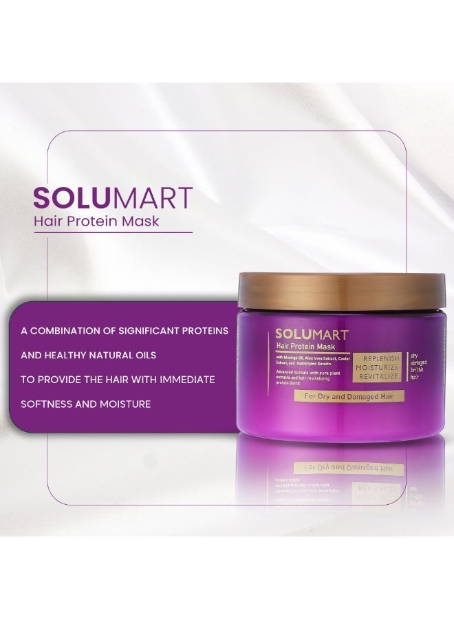 سولومارت سوليمارت هير ماسك للشعر الجاف و التالف 200 ملى - Image 2