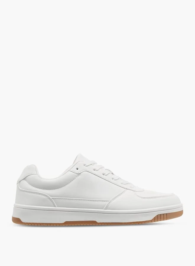 LBL by Shoexpress Men's Panelled Sneakers with Lace-Up Closure