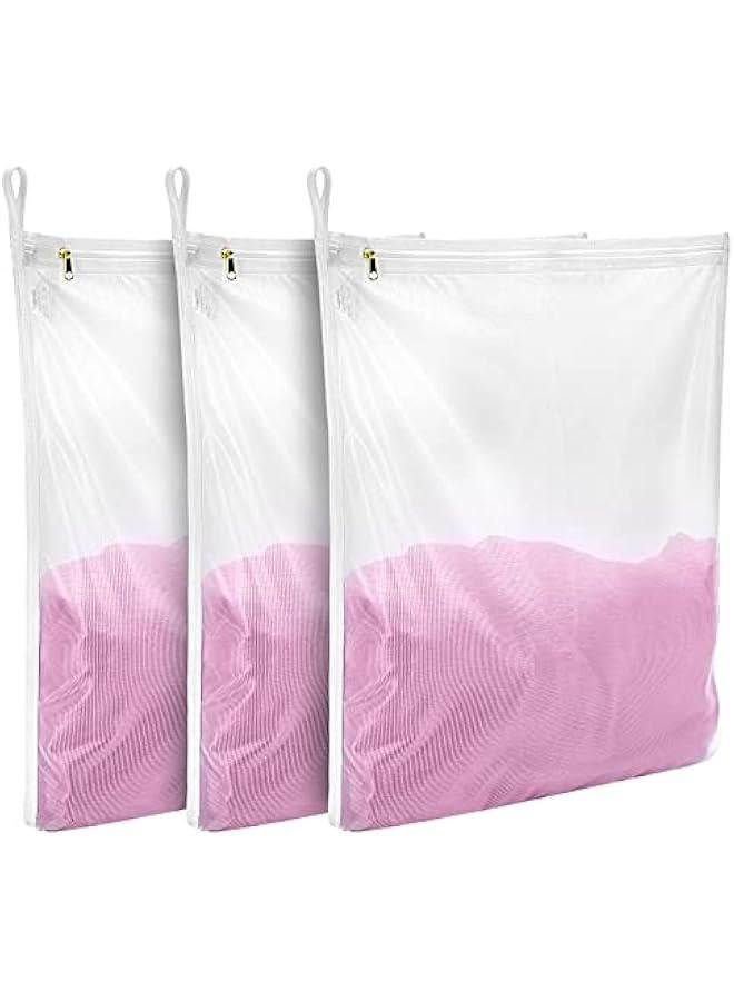 Delicates Laundry Bags, Fine Mesh Wash Bag for Lingerie, Underwear, Bra, Silk, Socks with Hanging Loop  - Image 1