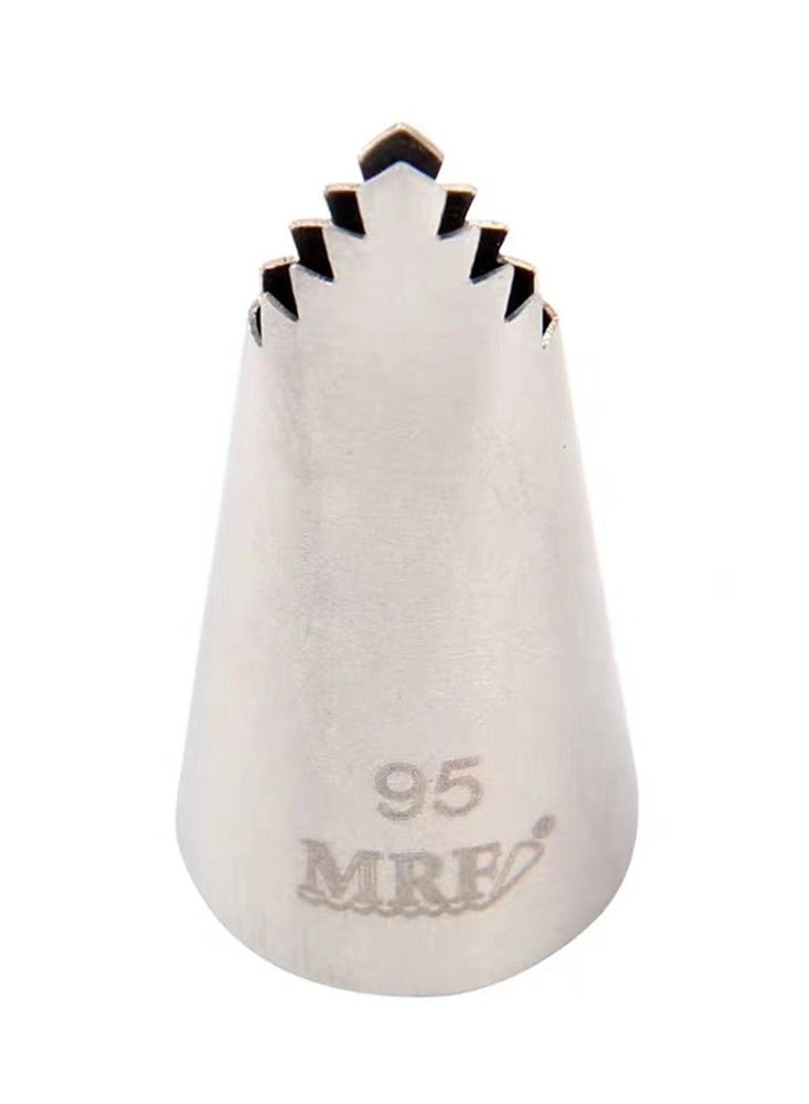 إم آر إف الفولاذ المقاوم للصدأ 304 الأنابيب فوهة البسكويت كعكة كريم الطارد الخبز أداة المعجنات - Image 2