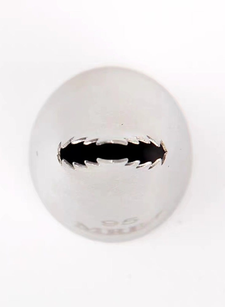 إم آر إف الفولاذ المقاوم للصدأ 304 الأنابيب فوهة البسكويت كعكة كريم الطارد الخبز أداة المعجنات - Image 5