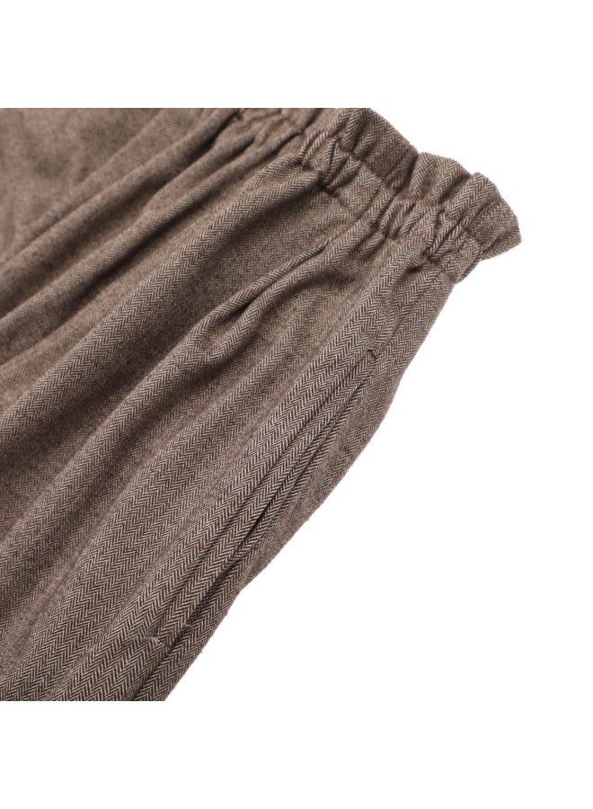 Zara retro Herringbone Kids' Pants - Soft, Comfortable & Designer Waistband For Casual Versatility - Image 5