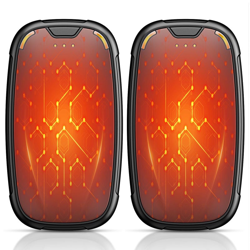 Aililan Hand Warmers Rechargeable 2 Pack, 3-Settings Rechargeable Hand Warmer, AI Smart Heating, Pocket Portable Electric Hands Warmer, Magnetic Handwarmers, A Winter for Kids and Loved Ones - Image 1