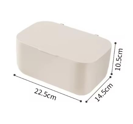 ONPRIX Onprix Tissue Wipes Holder Dispenser Box Baby Wipes Dispenser Case | Design for Fresh Wipes | Durable & Baby-Safe | Large Capacity, Dustproof, Lightweight, Refillable Container, Non-Slip Base, Multi - Image 2