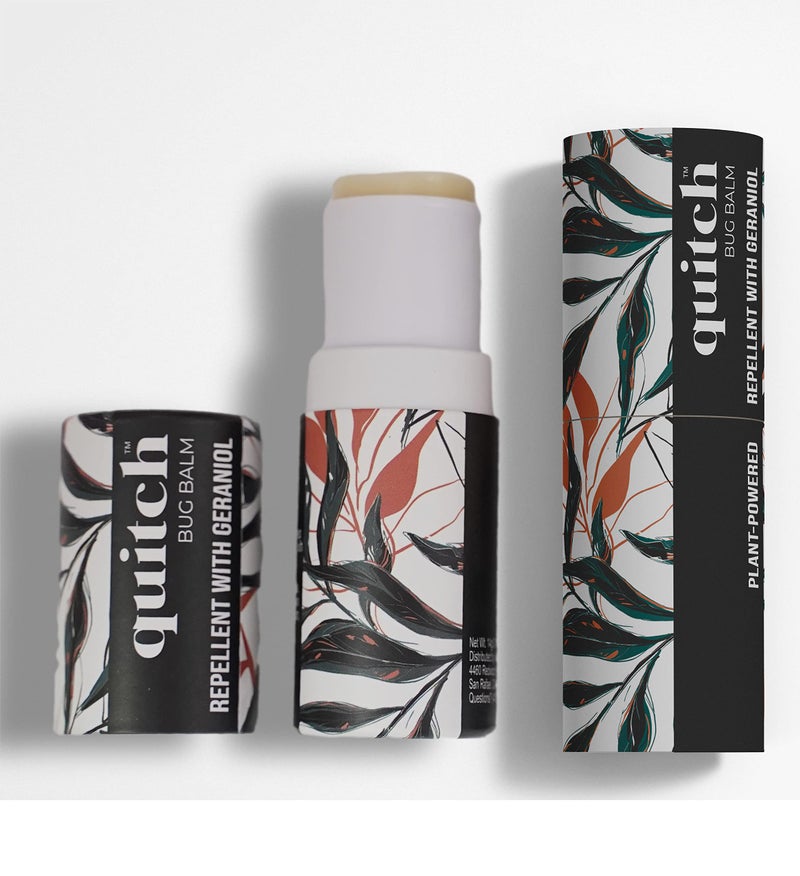 Quitch Mosquito Bug Repellent Balm Bug Spray Alternative Insect Repellent Travel Size DEETFree Vacation Essentials Cruise Must Have Natural Bug Repellent Wipes Alternative Made in The USA