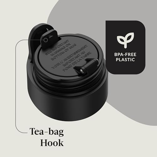 Contigo كوب السفر من كونتيغو أوتوسيل ويست لووب معزول بالفراغ من الفولاذ المقاوم للصدأ مع غطاء سهل التنظيف، 12 أونصة، لؤلؤي مملح متجمد - Image 4