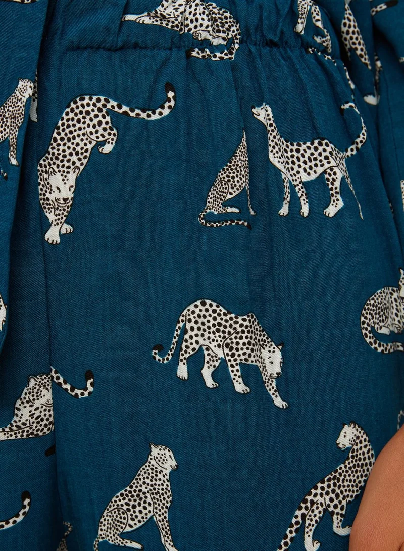 trendyol Animal Print Pyjama Set