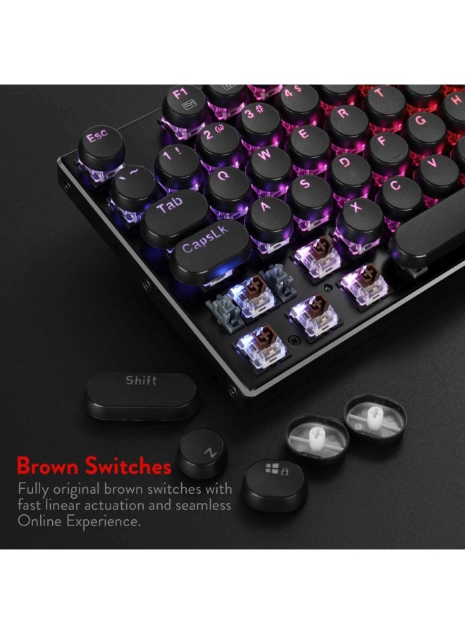 REDRAGON Devarajas K556 RGB Gaming Keyboard Black - Image 2