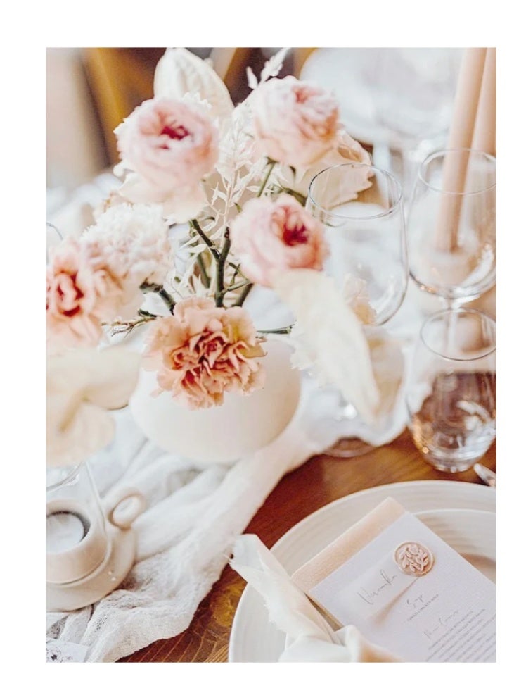 daydayup Translucent Table Runner Chessian Tablecloth for Wedding Reception Bridal Shower Party Decoration Table Centerpiece 90*340CM White - Image 3