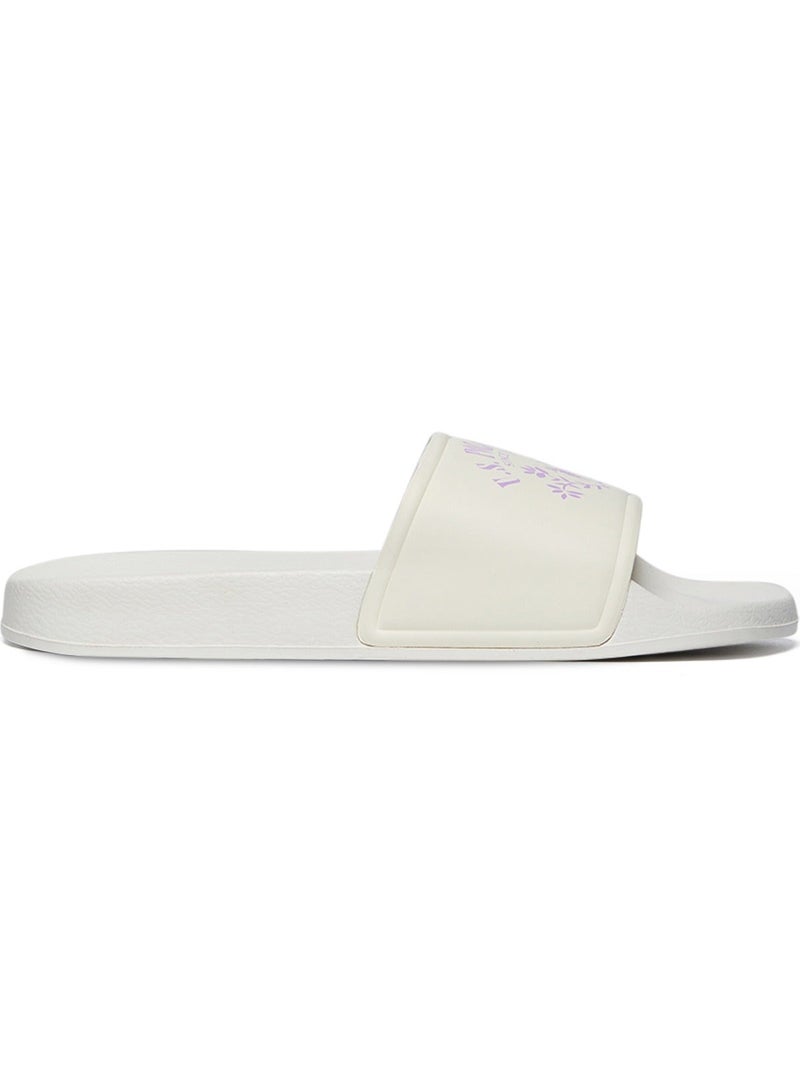 U.S. Polo Assn. Women's White Signature Slides Shoes - Effortless Style Meets Ultimate Relaxation! - Image 1