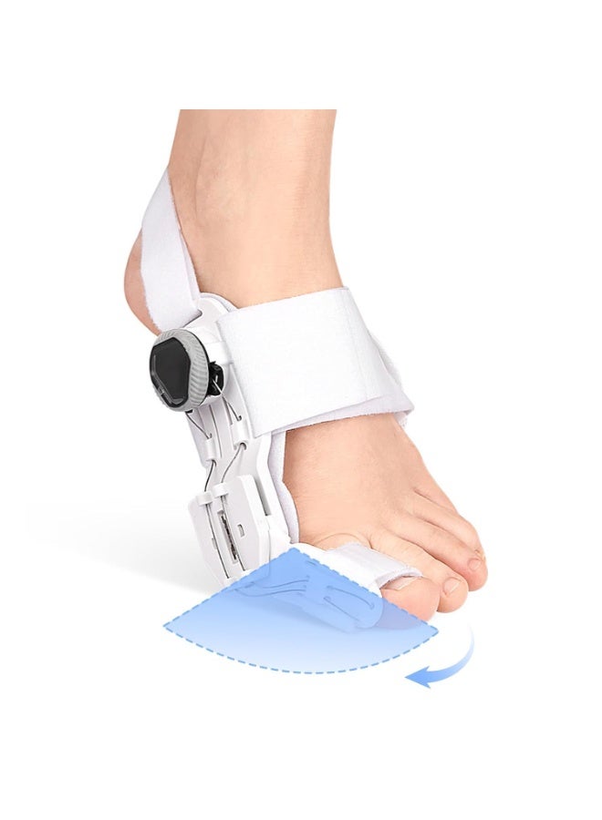 مصحح إبهام القدم الطبي القابل للتعديل - دعم احترافي للرجال والنساء - مضاد للانزلاق ومسكن للألم - لتحسين استقامة أصابع القدم - مناسب للخروج - مقاس موحد (للقدم اليمنى أو اليسرى) - قطعة واحدة - Image 1