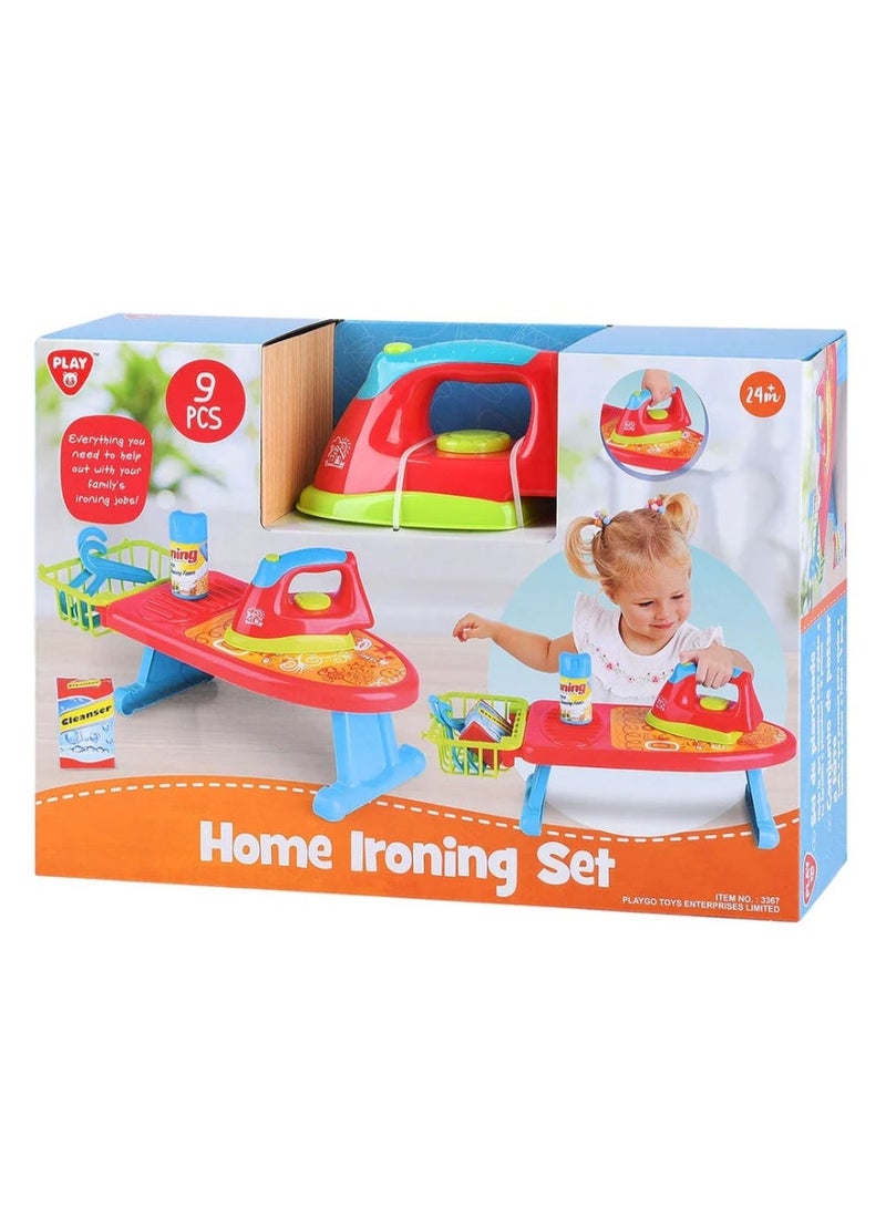PlayGo Home Ironing Set, 9-Piece - Image 2