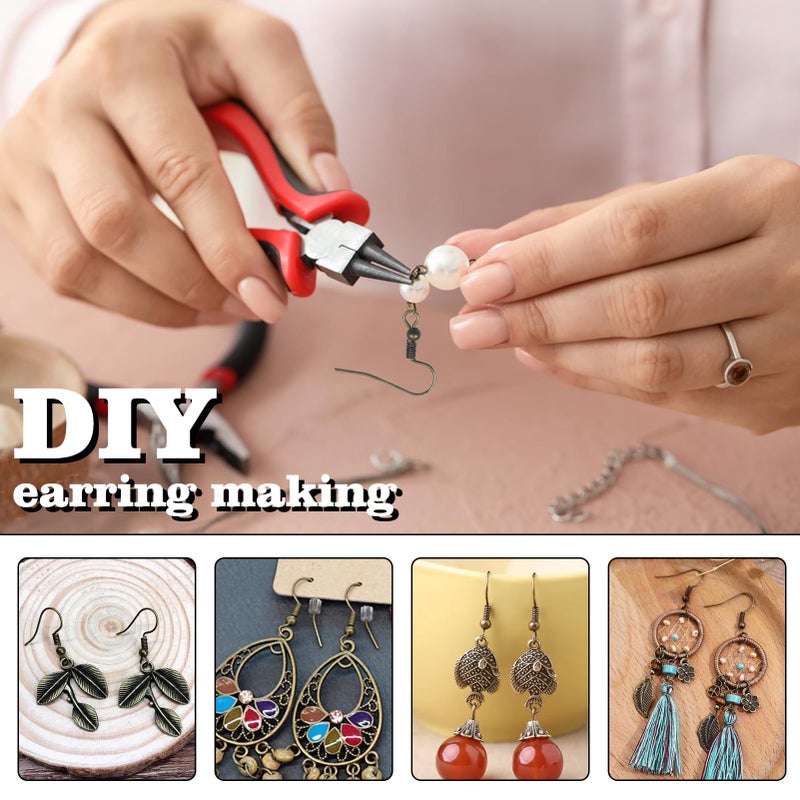 TOAOB THE ONE AND ONLY BABY TOAOB 100pcs Earring Hooks Hypo Allergenic French Ear Wires with Ball and Coil 18mm Antique Bronze Fish Hook Earrings Making Supplies Jewelry Findings - Image 4