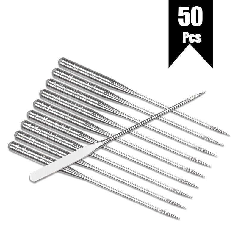 APACALI 50Pcs Embroidery Sewing Needles For Brother Machine Needles Size 65/9 130/705H Hax1 Sewing Needles Machine For Brother Sewing Machine - Image 5
