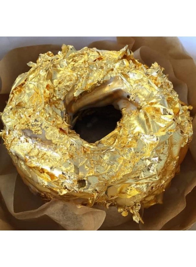 L.A. Gold Leaf L.A. Gold Leaf Loose Type 23k Edible Gold (25 Sheets) - Image 3