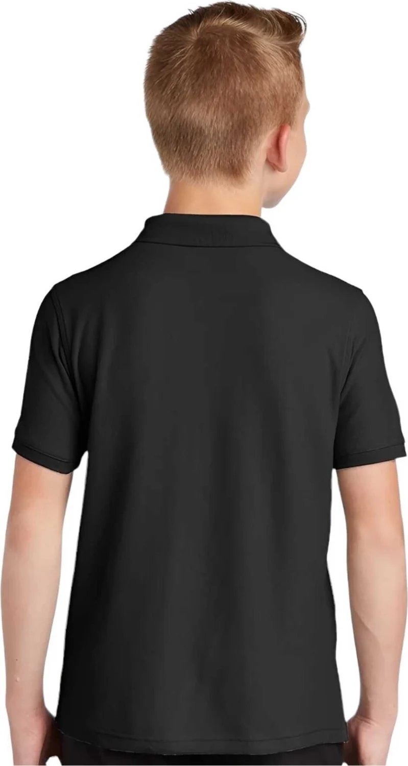 Tezzgelsin 3-Piece Boys Cotton Polo Collar T-Shirt Daily and School Uniform School T-Shirt