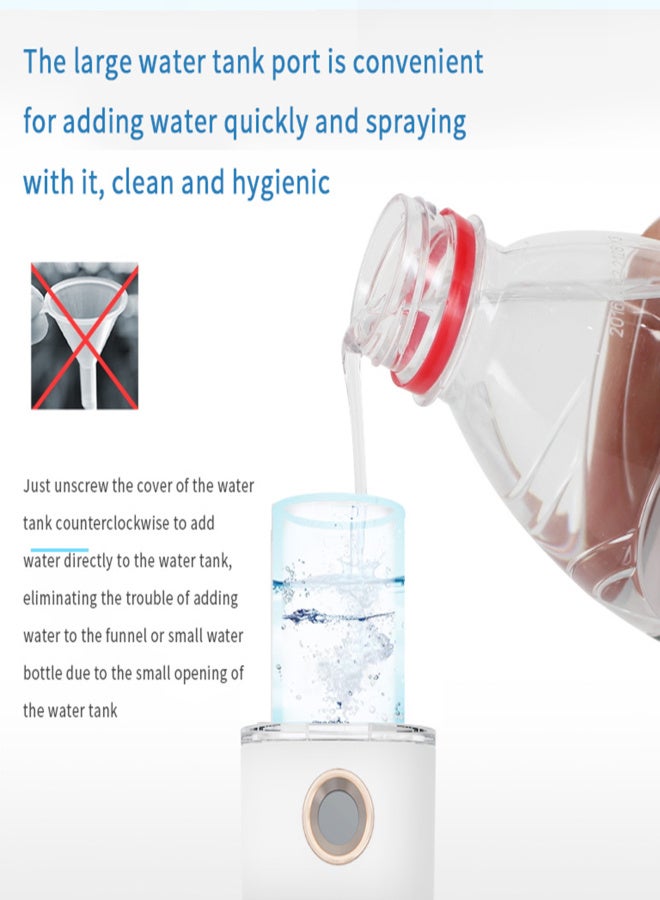 Facial Steamer for Face  Cool Facial Mister Steamer Handy Mist Sprayer Moisturizing & Hydrating for Skin Care Deep Cleaning Makeup Eyelash Extensions - Image 5