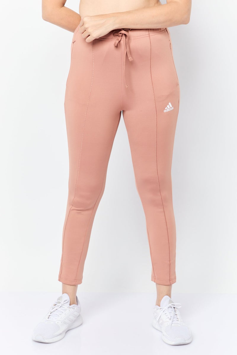 Adidas Women Slim Fit Outdoor Sweatpants, Light Brown  - Image 1