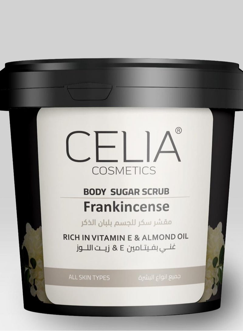 Celia BODY SUGAR SCRUB FRANKINCENSE - Image 1