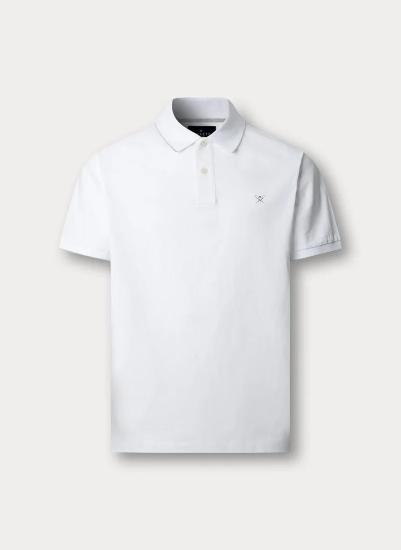 Hackett Classic Fit Short Sleeve Tipped Jersey Polo