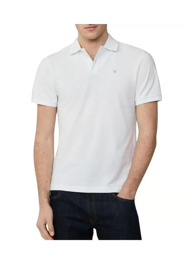Hackett Classic Fit Short Sleeve Tipped Jersey Polo