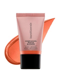 bareMinerals bareMinerals Complexion Rescue Liquid Blonzer, Blush + Bronzer Hybrid, Bronzer Blush for a Sun-Kissed Glow, Buildable Face Bronzer + Blush for Cheeks, Gel-Cream, Vegan 