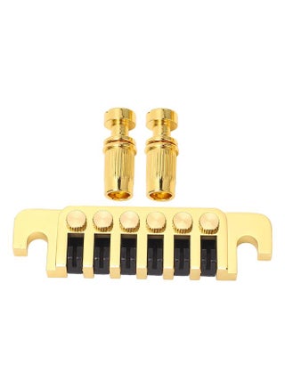 Guitar Bridge Tailpiece Reversible Wrap Around Saddle Bridge Stop Tailpiece for LP EPI Style Electric Guitars Gold - pzsku/ZBA6B0DB2630B9DCCFD4EZ/45/_/1732166779/aaef5f85-8e06-4cf1-a2a7-af4b31085501