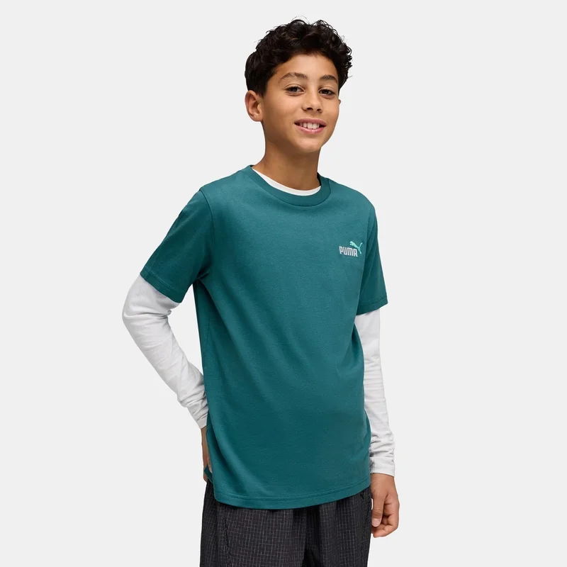 بوما Kids' Small No. 1 Logo T-Shirt