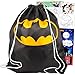 DC Comics Batman Travel Bag Bundle 4 Pack Batman Activity Set with Batman Cinch Bag Stickers and More for Boys Batman Travel Set - Image 3