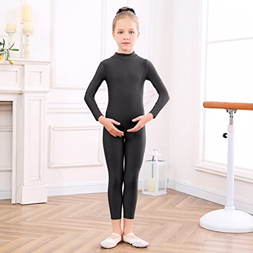 speerise Girls Gymnastics Leotards Long Sleeve Unitards for Toddler Ballet Leotards for Kids Costumes for Girls - Image 2