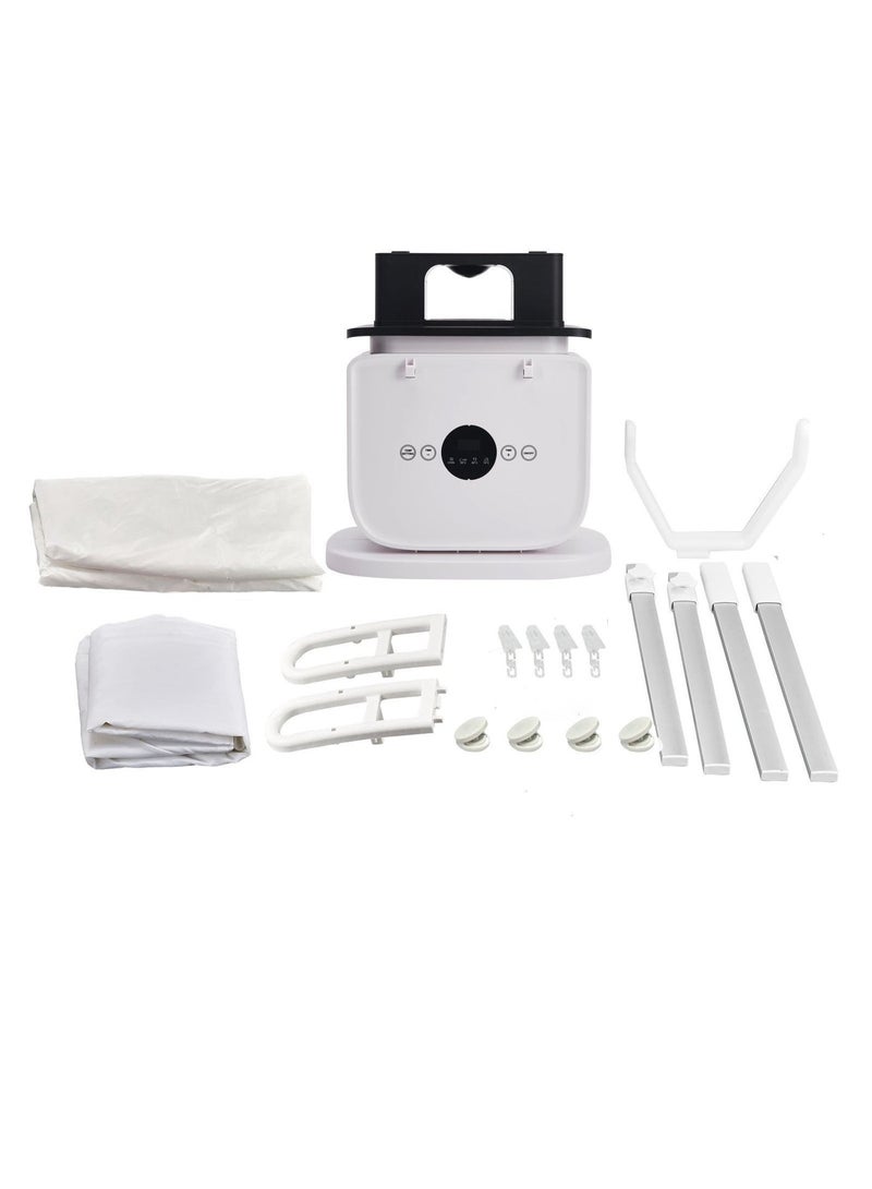 Macon Automatic Shirt Ironer & Dryer Machine (Time & Temperature Adjustable),Travel ,Home - Image 2