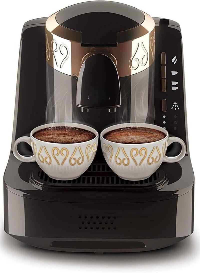Turkish Coffee Machine 1Liter Black/Gold.  - Image 4