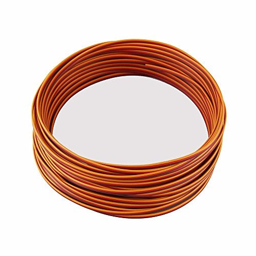 OliYin 50 feet Servo JR Color Extension Cable 3p Line Futaba JR Aircraft Model Wire 30 cores 0.08mm 1.2mm - Image 1