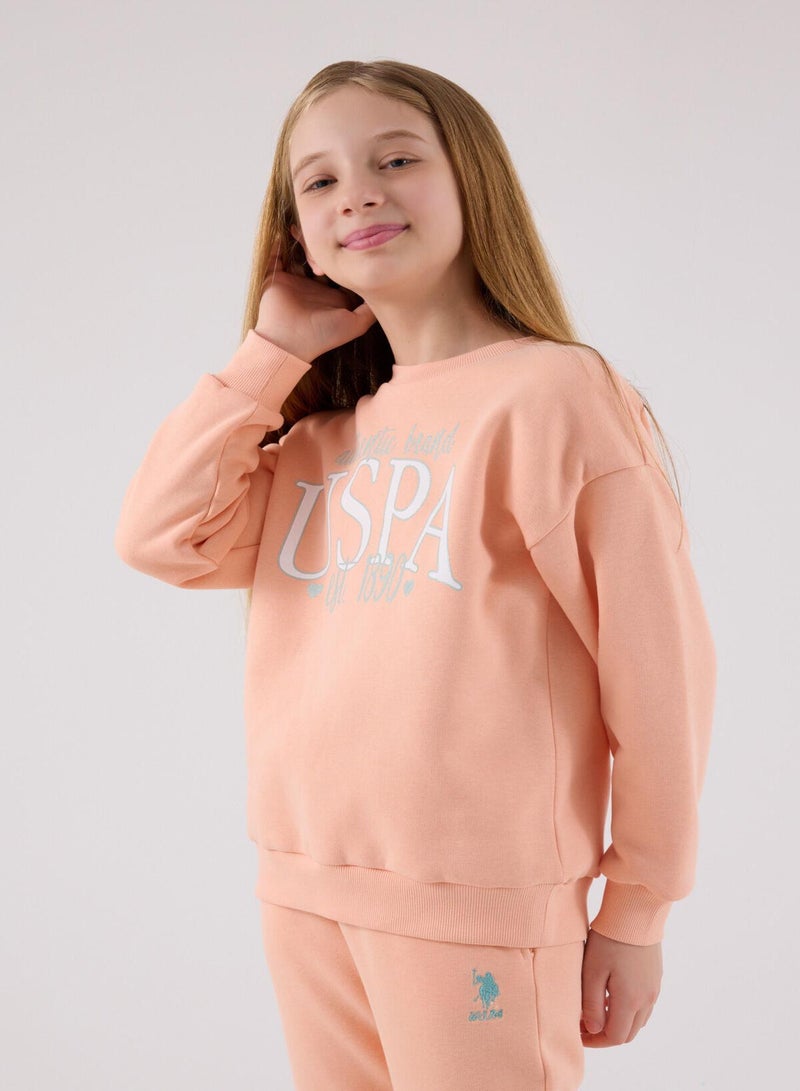 يو اس بولو اسن طقم جمبسوت بنات يو إس بولو أسن. سلمون - Image 4