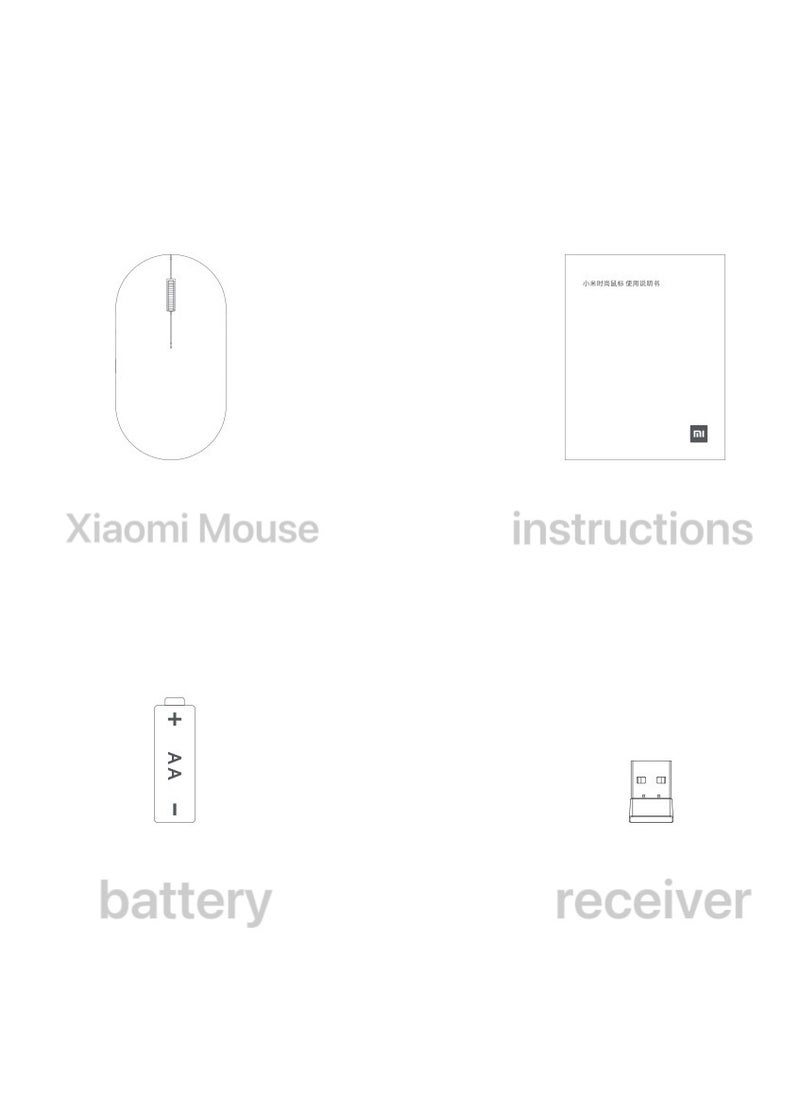 Xiaomi - Xiaomi Mouse 2 rechargeable USB wireless 2.4GHz wireless mouse dual-mode game mouse. Game office laptop specific computer mouse - Image 1