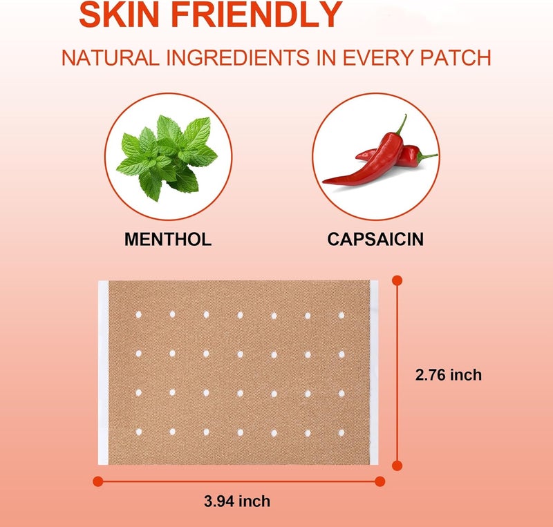 ifory 80pcs Chinese Tiger Patches Tiger Plaster Capsaicin Patches for Knee Back Neck Muscle Shoulders Body Herbal Plaster - Image 4