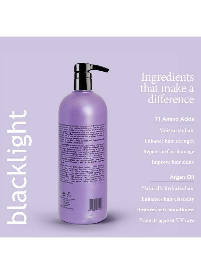 Oligo Professionnel Oligo Professional Blacklight Nourishing Shampoo ; Paraben Free ; Moisturizing Hydration ; Vegan Friendly Color Extender (32 Oz) - Image 5
