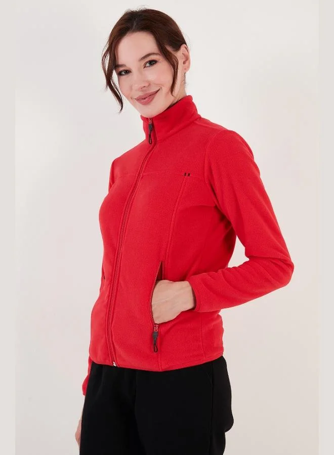 ليلا ليلا كارديجان صوف نسائي بقصة ضيقة مقاوم للتكتل وغير قابل للاتساخ بسحاب وجيوب