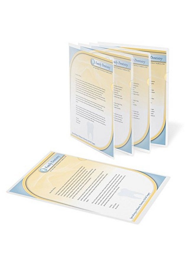 Office Depot Poly Project View Folders, Letter Size, Clear, Pack Of 10, 741341 - Image 4