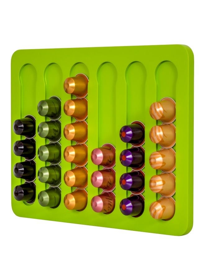NIBEMINENT Nespresso Capsule Holder Lime Green 35x26x1.2cm - Image 2