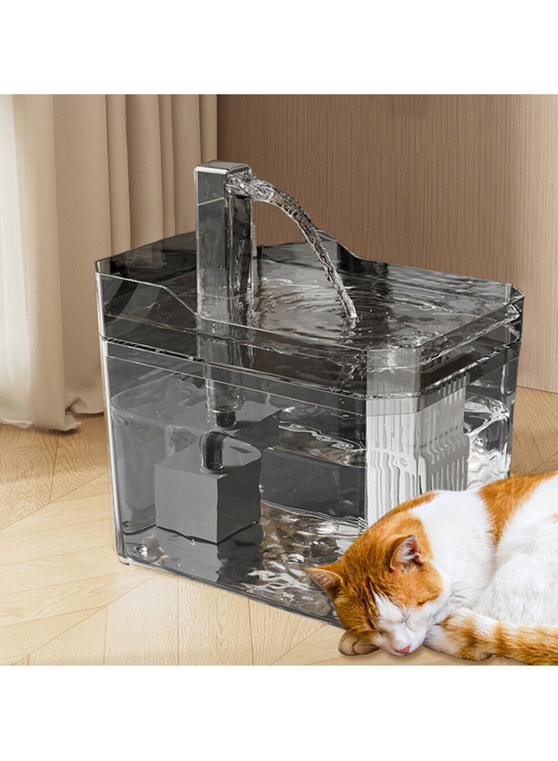 Generic 1.5L Auto Pet Water Fountain, Large Cat Water Fountain With 6 Filter Pad , Ultra Silent Water Fountain With 3 Water Flow Modes for Cats and Dogs  - Image 4